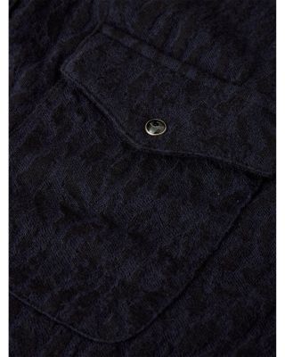 Ramona Abstract Print Western Shirt