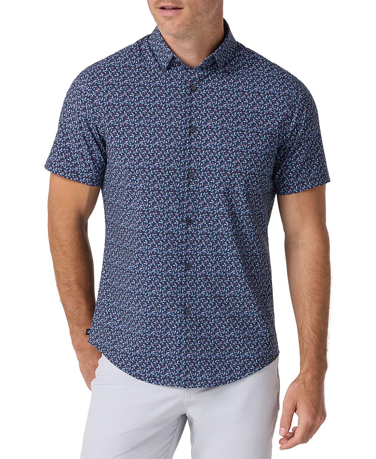 Mizzen+Main Leeward Short Sleeve Dress Shirt