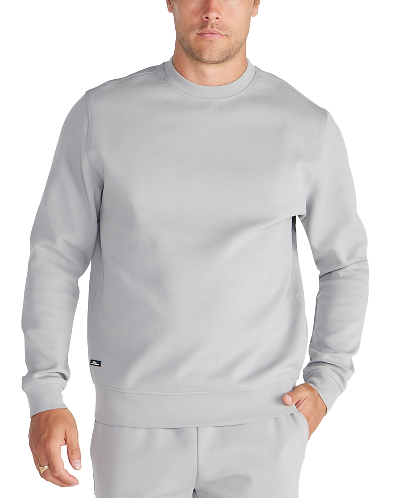 Bylt Basics Roamknit Crewneck Sweatshirt In Gray