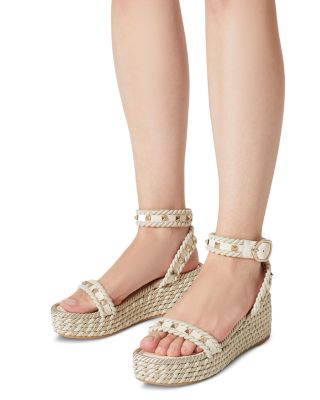 Women's Studded Espadrille Sandals