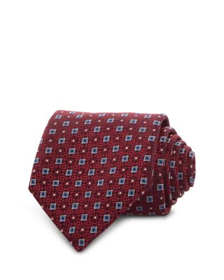 Silk Classic Geometric Tie