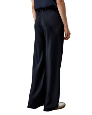 Full Bias Cut Silk Pants