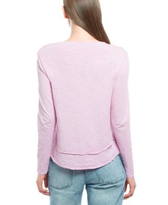  Long Sleeve Mock Layer Tee