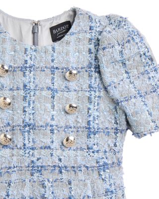 Girls' Ines Boucl&eacute; Dress - Little Kid, Big Kid