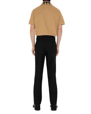 Cody Check Collar Cotton Polo Shirt