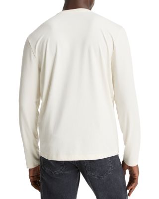 Triblend Jersey Long Sleeved Crewneck Tee