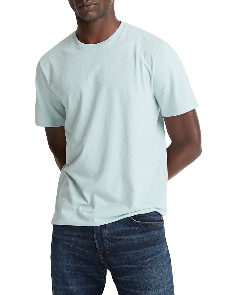 Vince Short Sleeve Crewneck Tee In Green