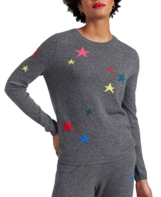  Women's Wool Cashmere Star Sweater
