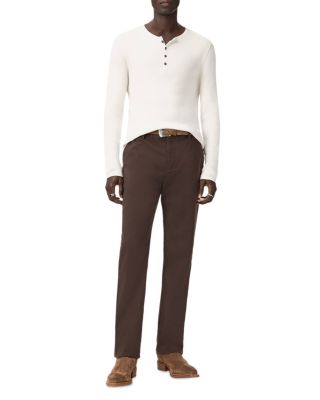 Javis Ribbed Long Sleeve Henley