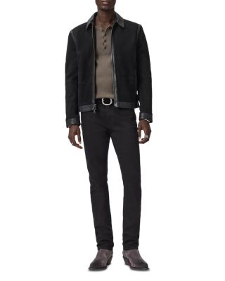 Javis Ribbed Long Sleeve Henley