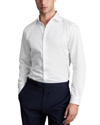 Remote Slim Fit Long Sleeve Satin Shirt