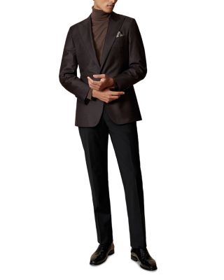 Caine Slim Fit Roll Neck Sweater