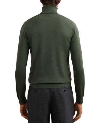 Caine Slim Fit Roll Neck Sweater