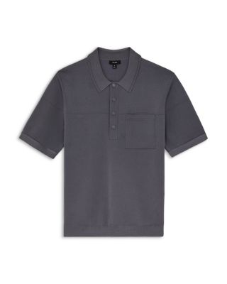Blinker Short Sleeve Snap Polo