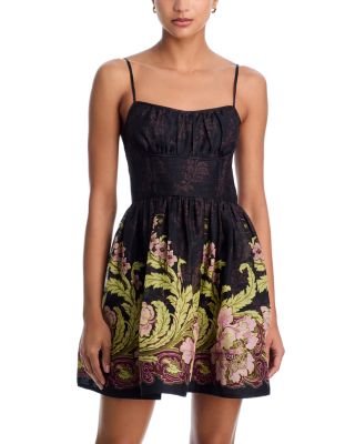 Alba Mini Dress in Novea Black