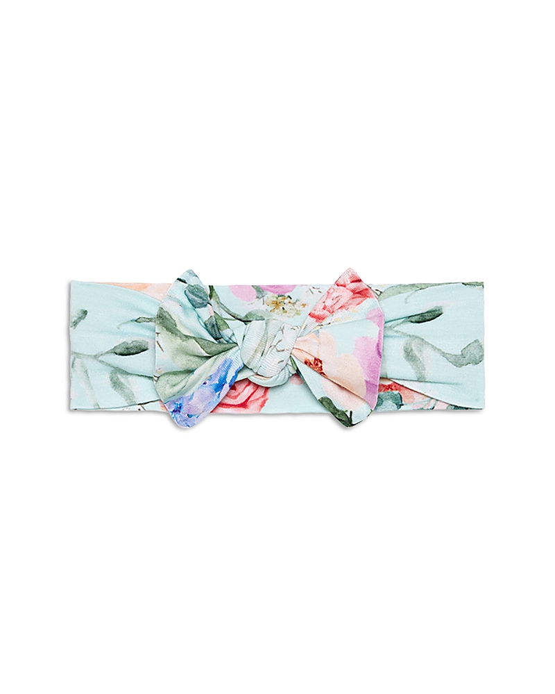 Posh Peanut Girls' Floral Print Headwrap - Baby