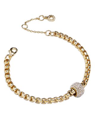 Pav&eacute; Rondelle Jonie Link Bracelet