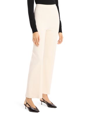 Kick Flare Compact Crepe Pants
