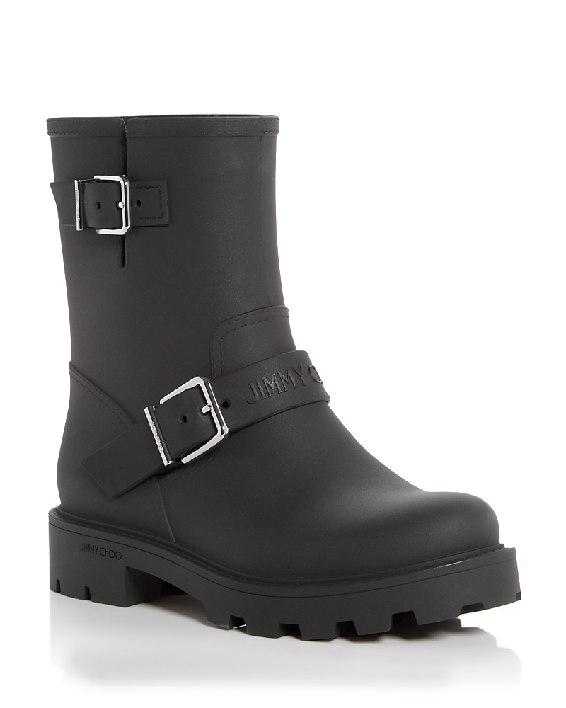 Jimmy Choo Women’s Biker Rain Boots Jimmy Choo Women’s Biker Rain Boots