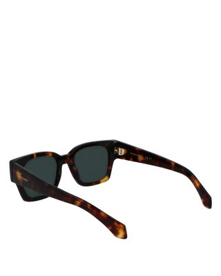 Rivet Square Sunglasses, 52mm