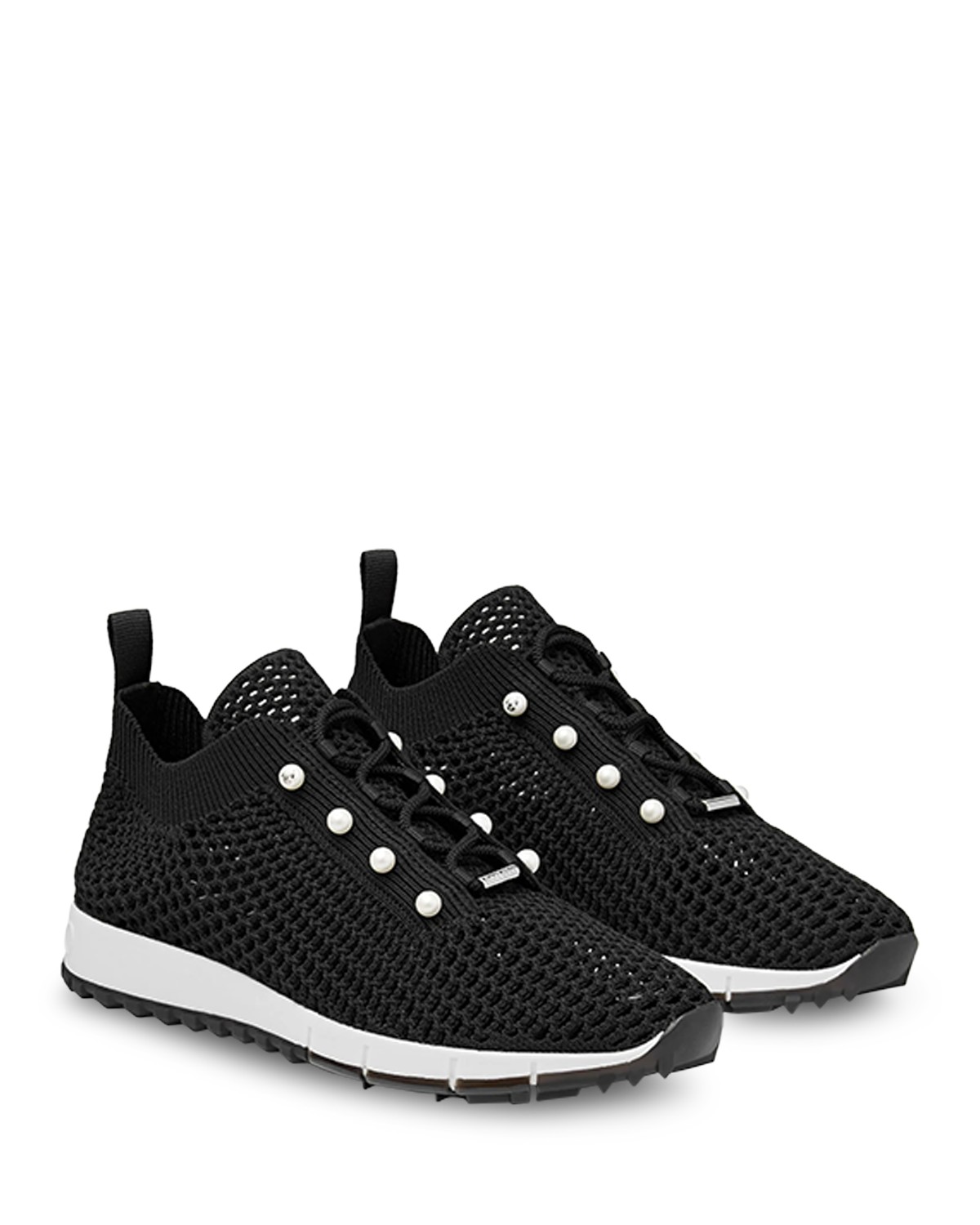 Jimmy Choo Women's Veles Sneakers in Black