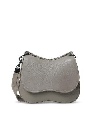 Medium Grained Leather Saddle Bag 
