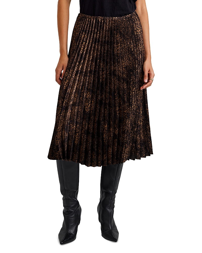 Bella Dahl Pleated Midi Skirt