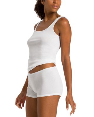 Cotton Seamless Scoop Neck Tank