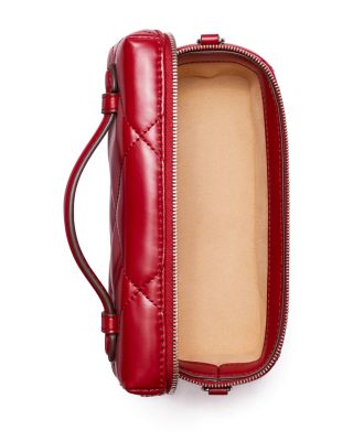 Kira Diamond Quilt East West Vanity Case