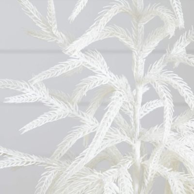 Natural Artificial Real Touch White Norfolk Island Pine 2&#39; Christmas Tree with Natural Look