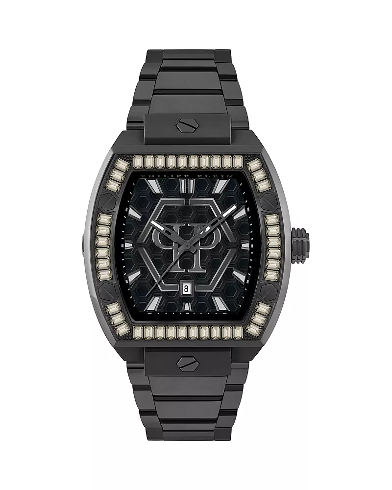 Philipp Plein The Hexagon Phantom Crystal Watch, 44mm