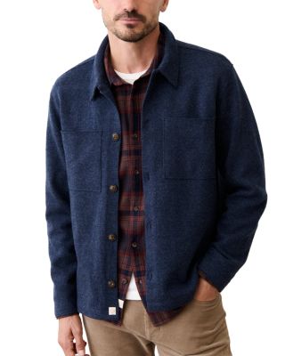 Boiled Wool Overshirt