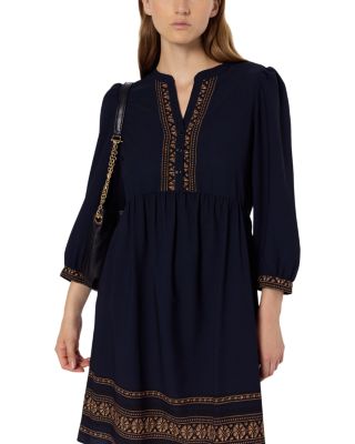 Louisa Contrast Trim Dress