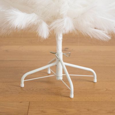 Artificial White Pampas Grass 4&#39; Christmas Tree