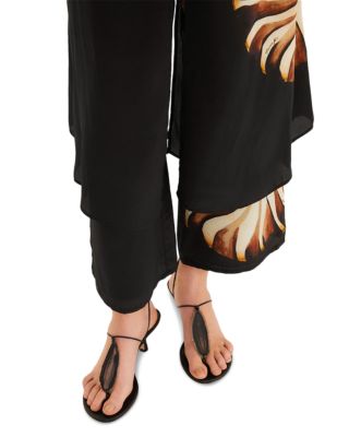 Women's Stone Kitten Heel Sandals