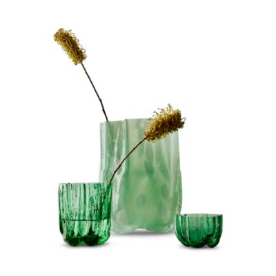 Crackle Glass Votive Holder