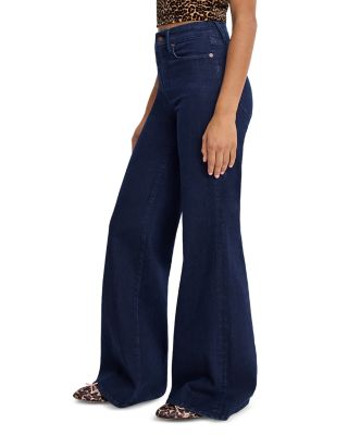 Good Waist Palazzo Jeans in Indigo1153