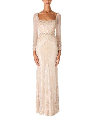  Kestra Sequin-Embellished Maxi Dress