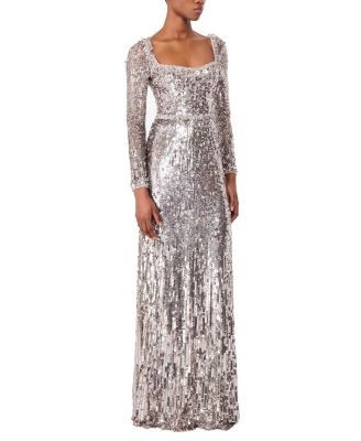 Kestra Sequin-Embellished Maxi Dress