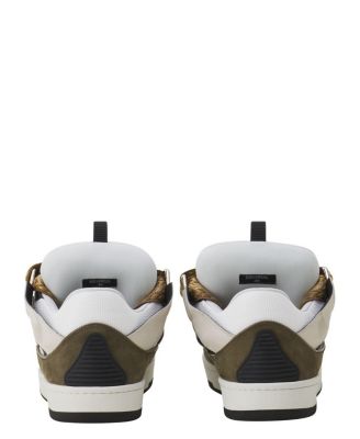  Curb Leather Sneakers