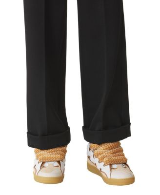  Curb Leather Sneakers