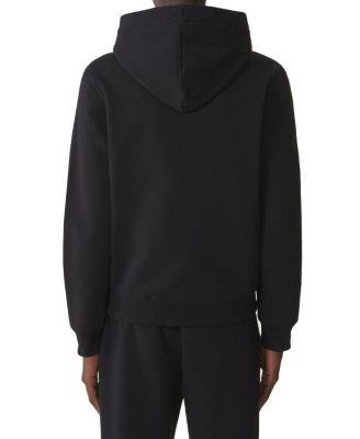  Shearling Cotton Hoodie