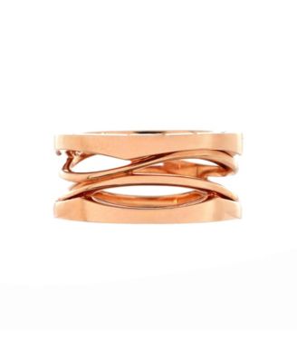 B.Zero1 Design Legend Zaha Hadid Three Band Ring 18K Rose Gold