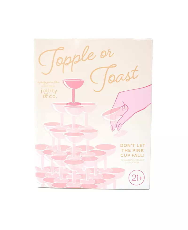 Jollity & Co. Topple or Toast Large Game Set