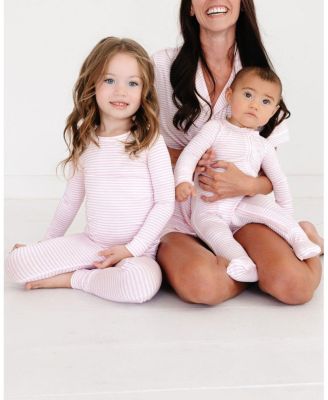  Girls' Ballet Stripe Bamboo Sleeper - Baby