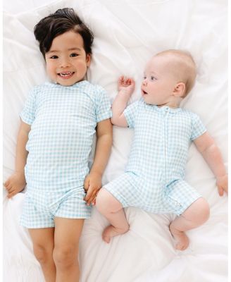  Boys' Harbor Gingham Bamboo Sleeper - Baby