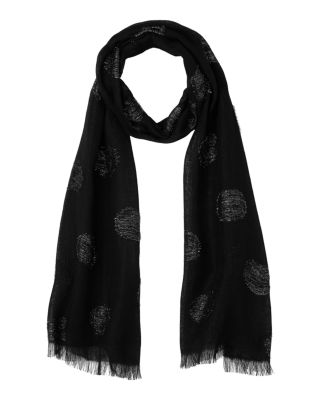 Linen Blend Wrap Scarf