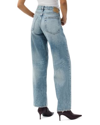 Saige Full Straight Jeans in Roseland