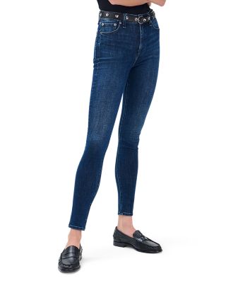 Flexi Nina High Rise Skinny Jeans in Lulu