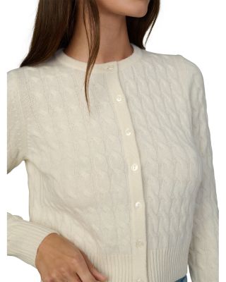 The Cable Dani Cashmere Cardigan